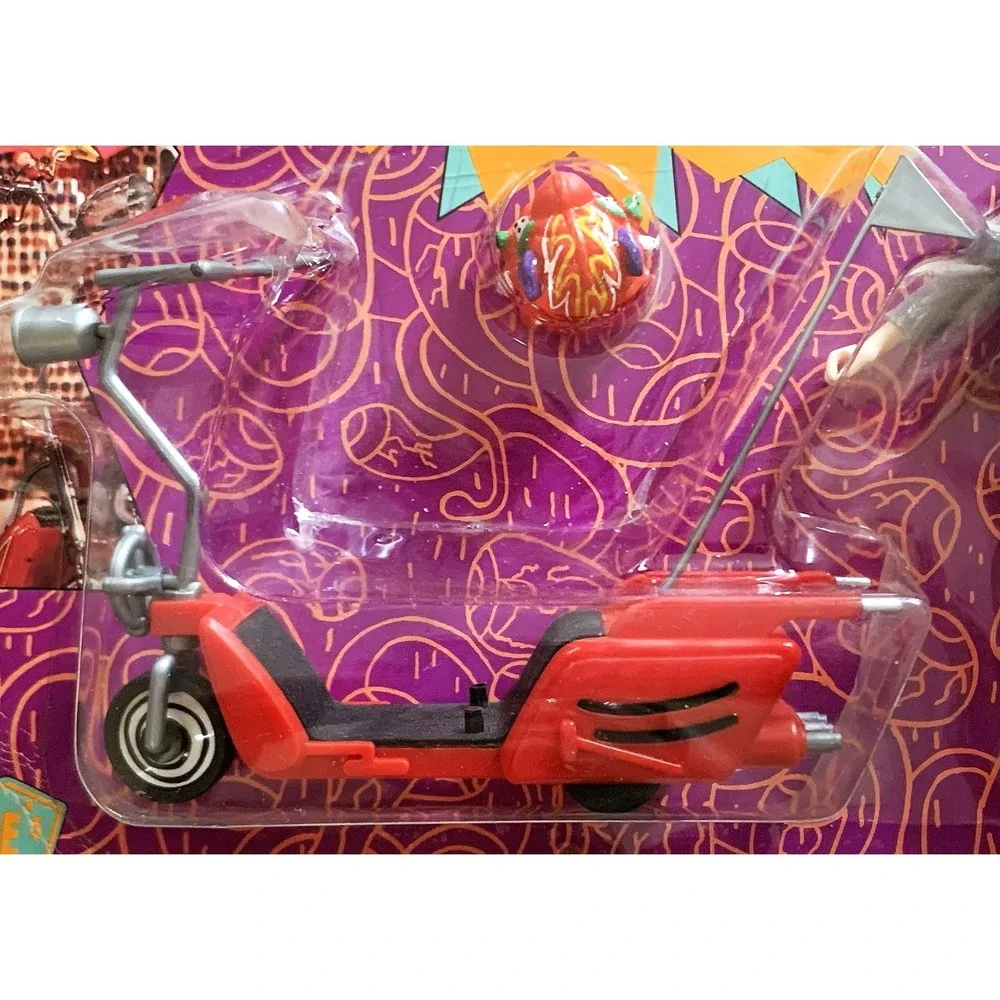 1988 Matchbox Playhouse Pee-Wee Herman, Scooter & Helmet Figure Set Sealed READ - Picture 4 of 16